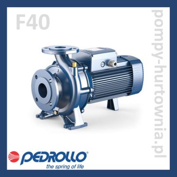 Pompa pozioma 1-stopniowa Pedrollo F40 (wg. normy 