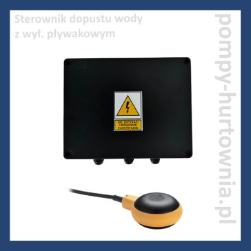 Sterownik automatycznego dopustu wody Water InTake 230V-24V z wył. pływakowym