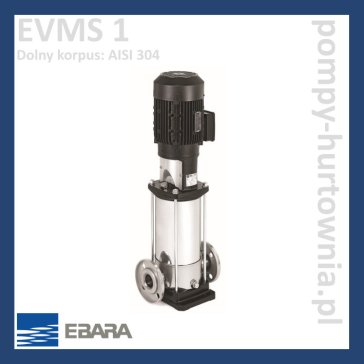 Pompa pionowa Ebara EVMS (F) 1 - Stal nierdzewna AISI 304