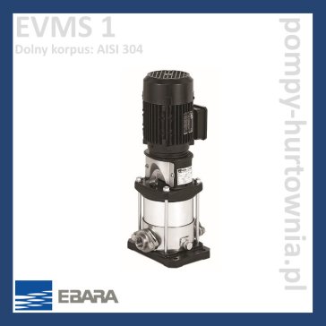 Pompa pionowa Ebara EVMS 1 - Stal nierdzewna AISI 304